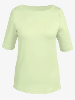T-shirt encolure en u féminine