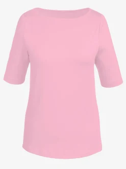 T-shirt encolure en u féminine
