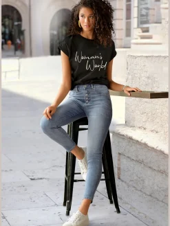 T-shirt encolure ronde
