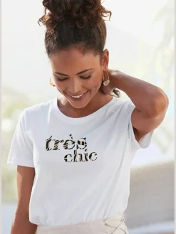 T-shirt encolure ronde