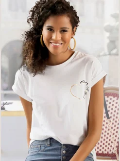 T-shirt encolure ronde