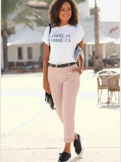 T-shirt encolure ronde