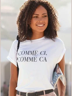 T-shirt encolure ronde