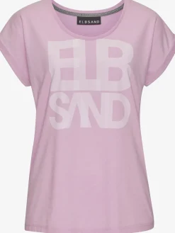 T-shirt encolure ronde dégagée