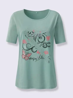 T-shirt femme imprimé tendance jeune