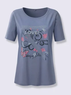 T-shirt femme imprimé tendance jeune