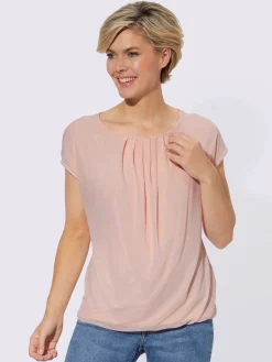 T-shirt femme élégant drapé