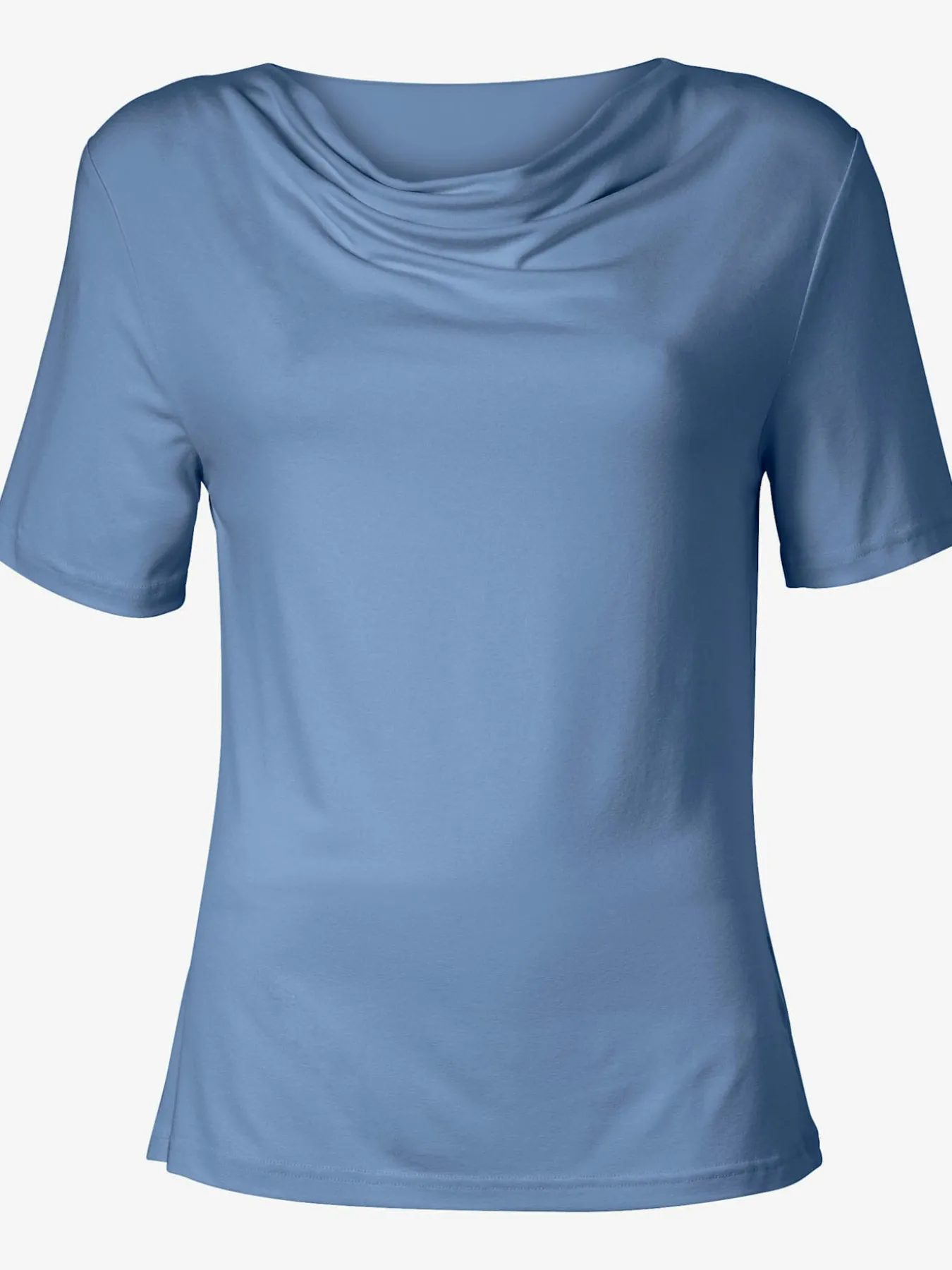T-shirt féminin élégant col bénitier
