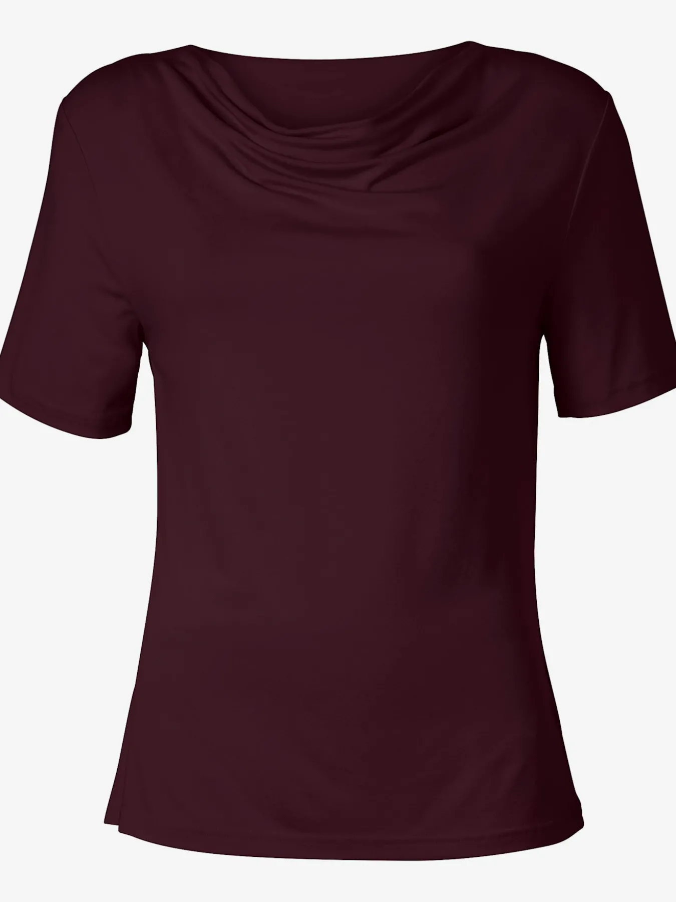 T-shirt féminin élégant col bénitier