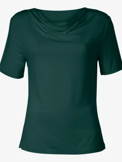 T-shirt féminin élégant col bénitier