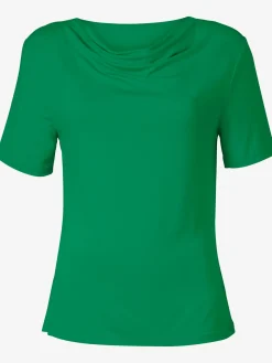 T-shirt féminin élégant col bénitier