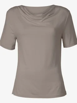 T-shirt féminin élégant col bénitier