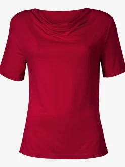 T-shirt féminin élégant col bénitier
