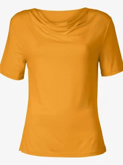 T-shirt féminin élégant col bénitier