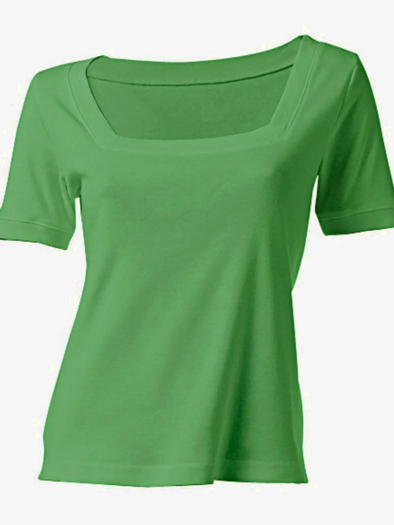 T-shirt grande encolure carrée