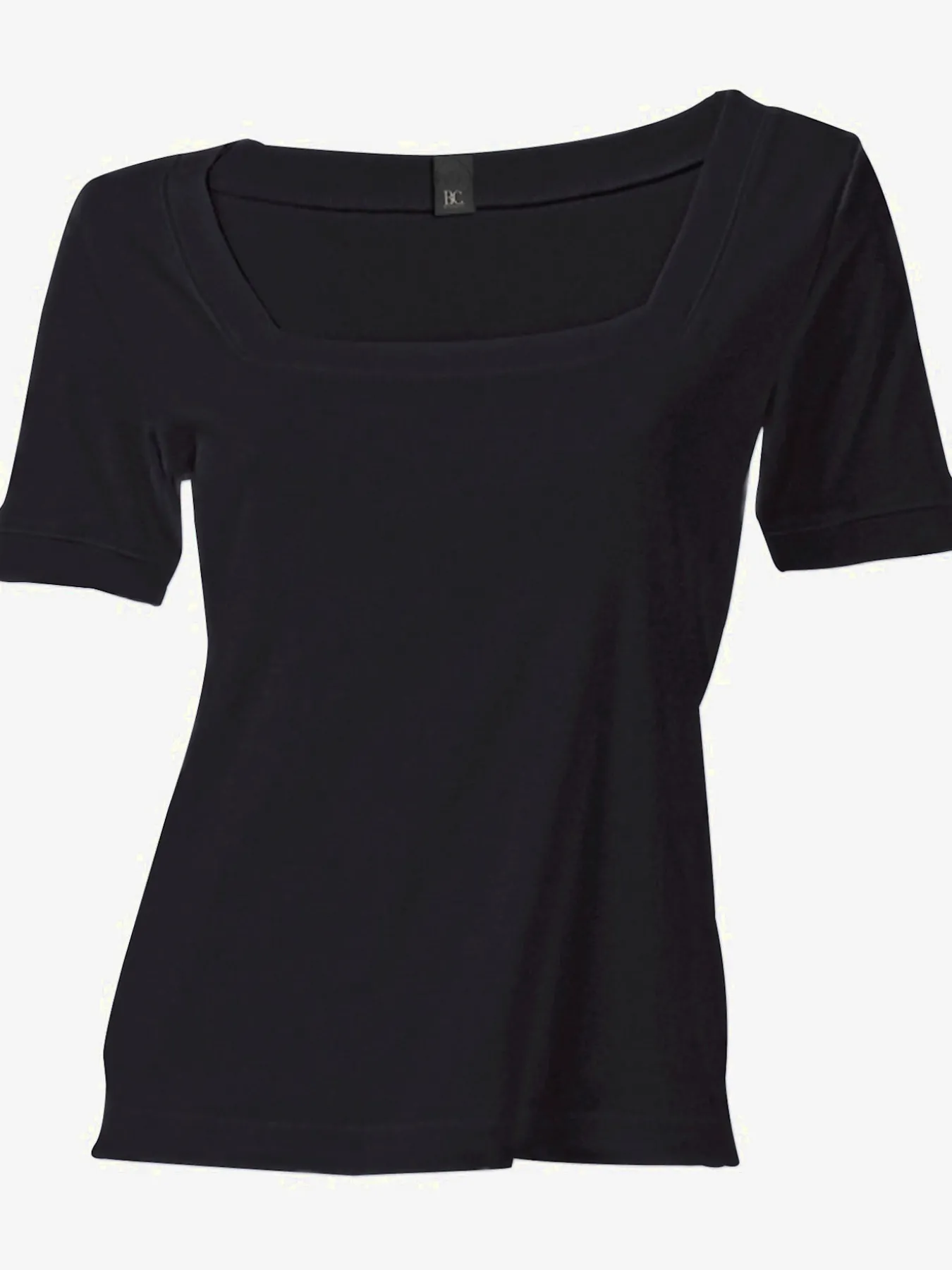 T-shirt grande encolure carrée