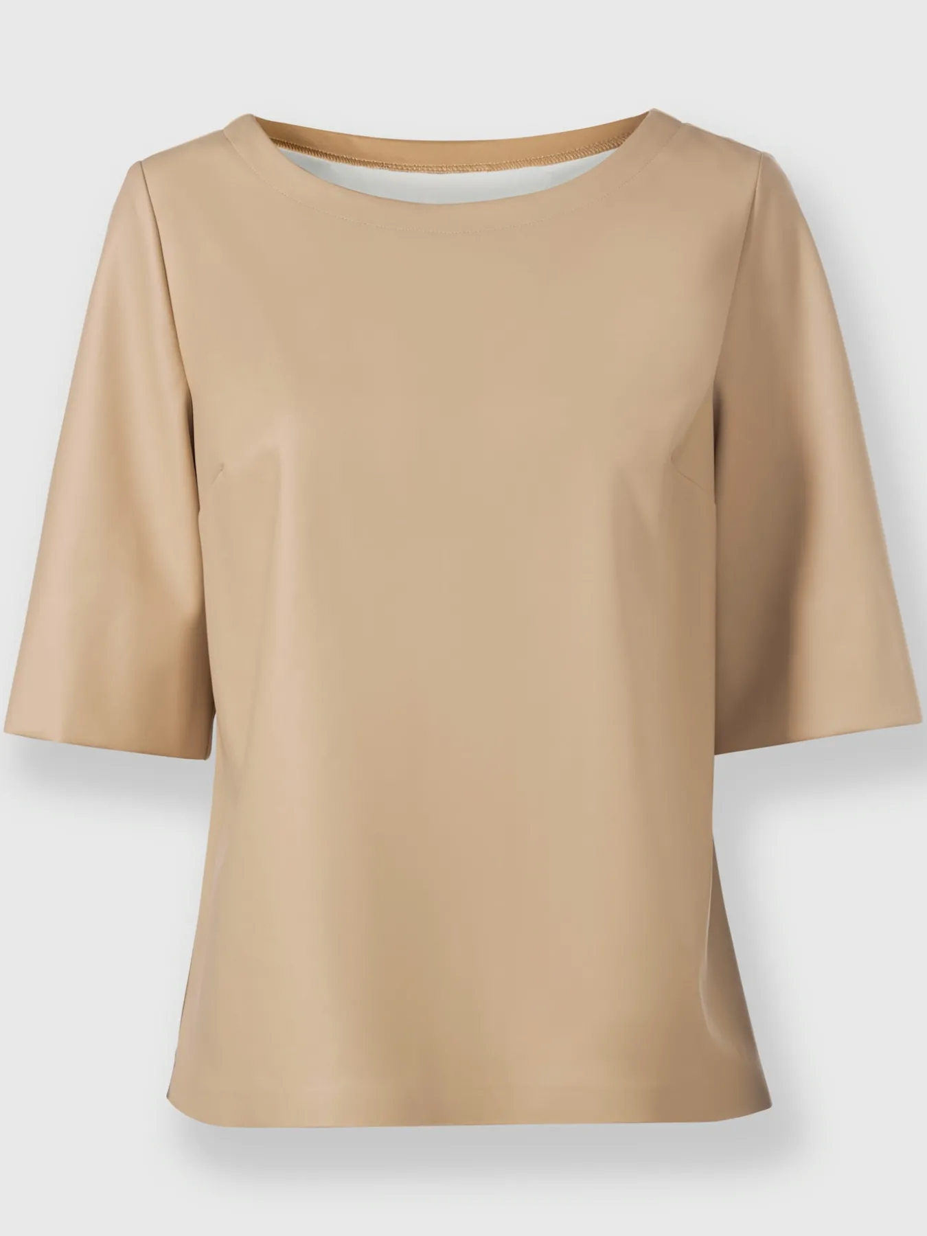 T-shirt imitation cuir souple