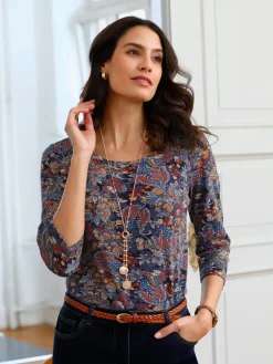 T-shirt imprimé 50% coton