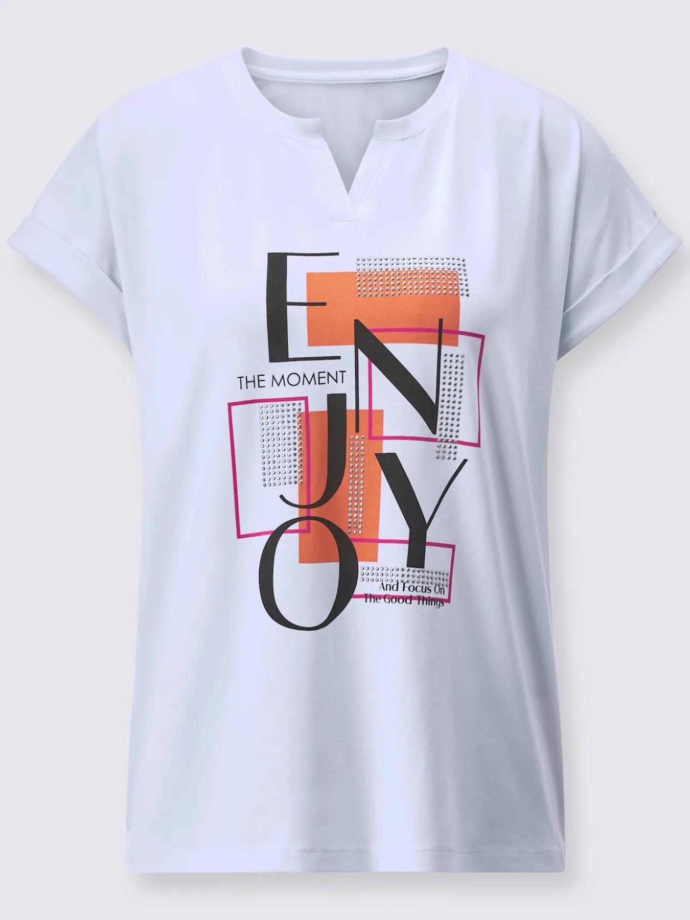 T-shirt imprimé 95% coton