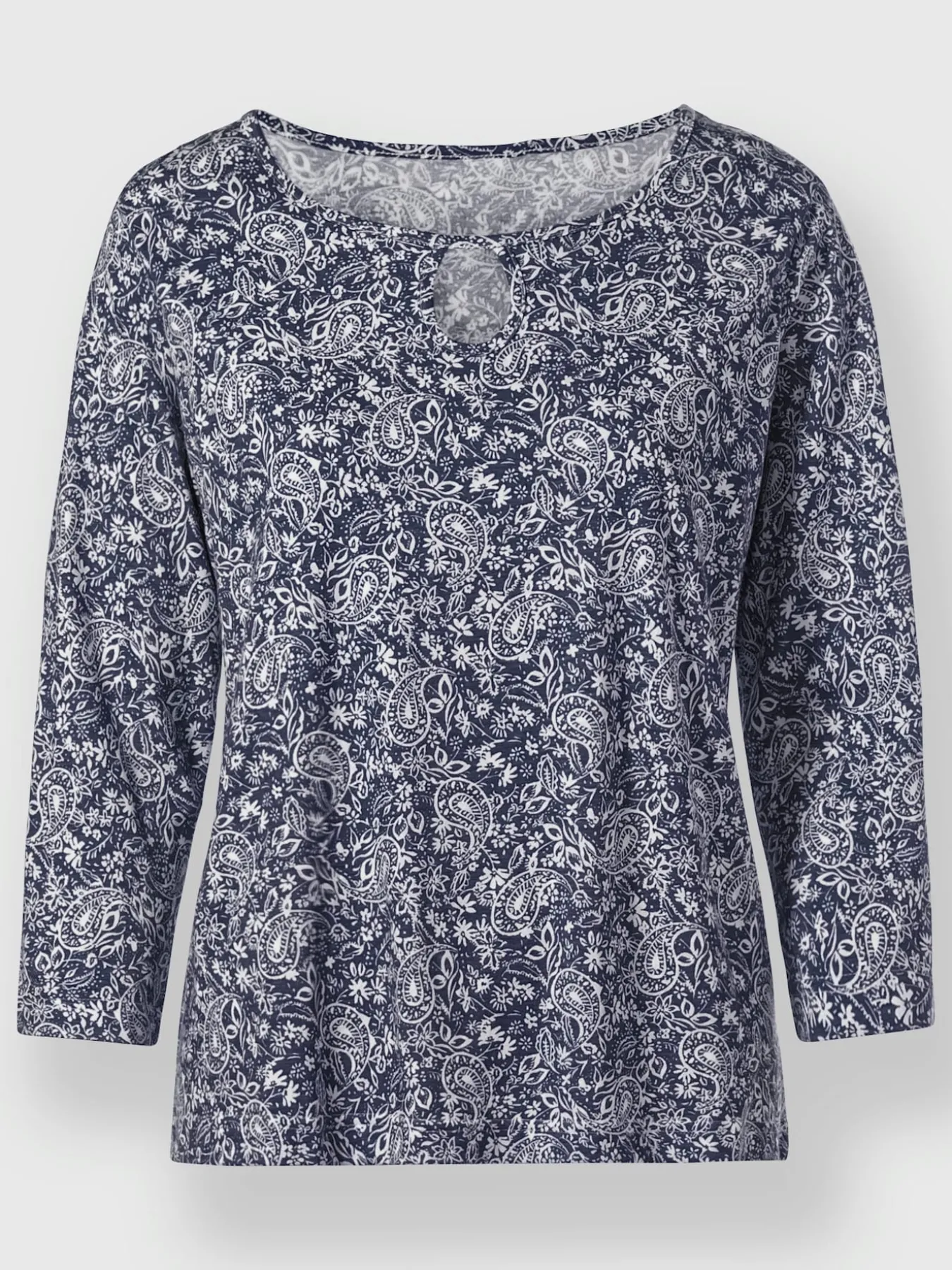 T-shirt imprimé 50% coton et 50% modal