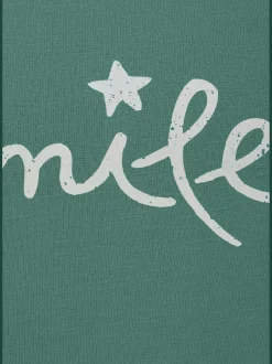 T-shirt imprimé « smile » tendance devant