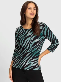 T-shirt imprimé 95% viscose (ecovero)