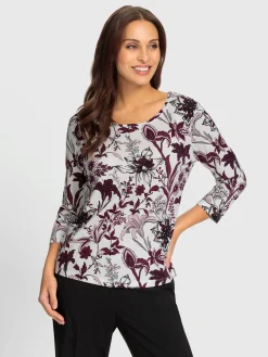 T-shirt imprimé 95% viscose (ecovero)