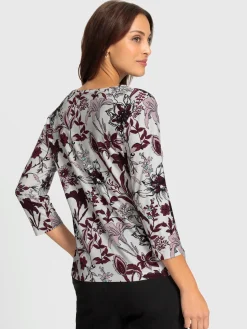 T-shirt imprimé 95% viscose (ecovero)