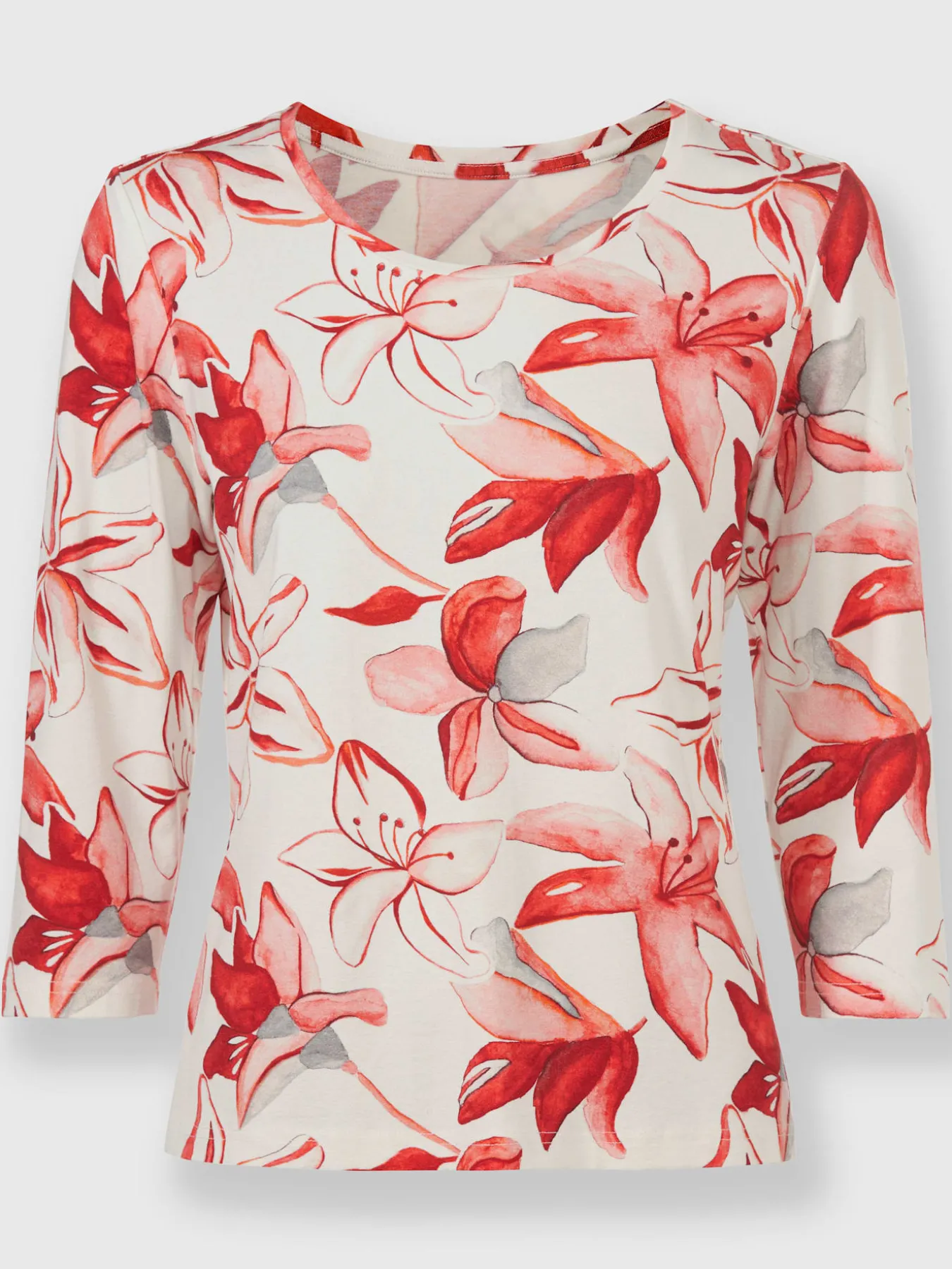 T-shirt imprimé avec viscose (ecovero)