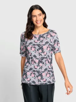 T-shirt imprimé avec viscose (ecovero)