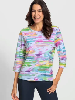 T-shirt imprimé entretien facile