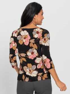 T-shirt imprimé entretien facile