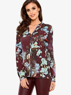 T-shirt imprimé floral tendance