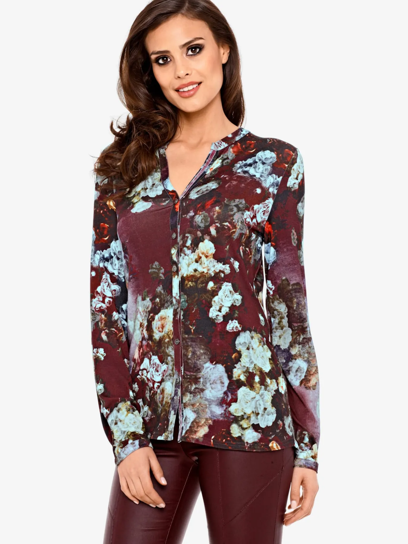 T-shirt imprimé floral tendance