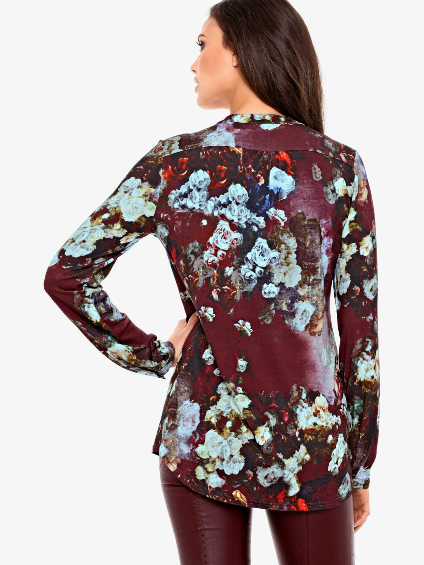 T-shirt imprimé floral tendance