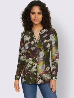 T-shirt imprimé floral tendance