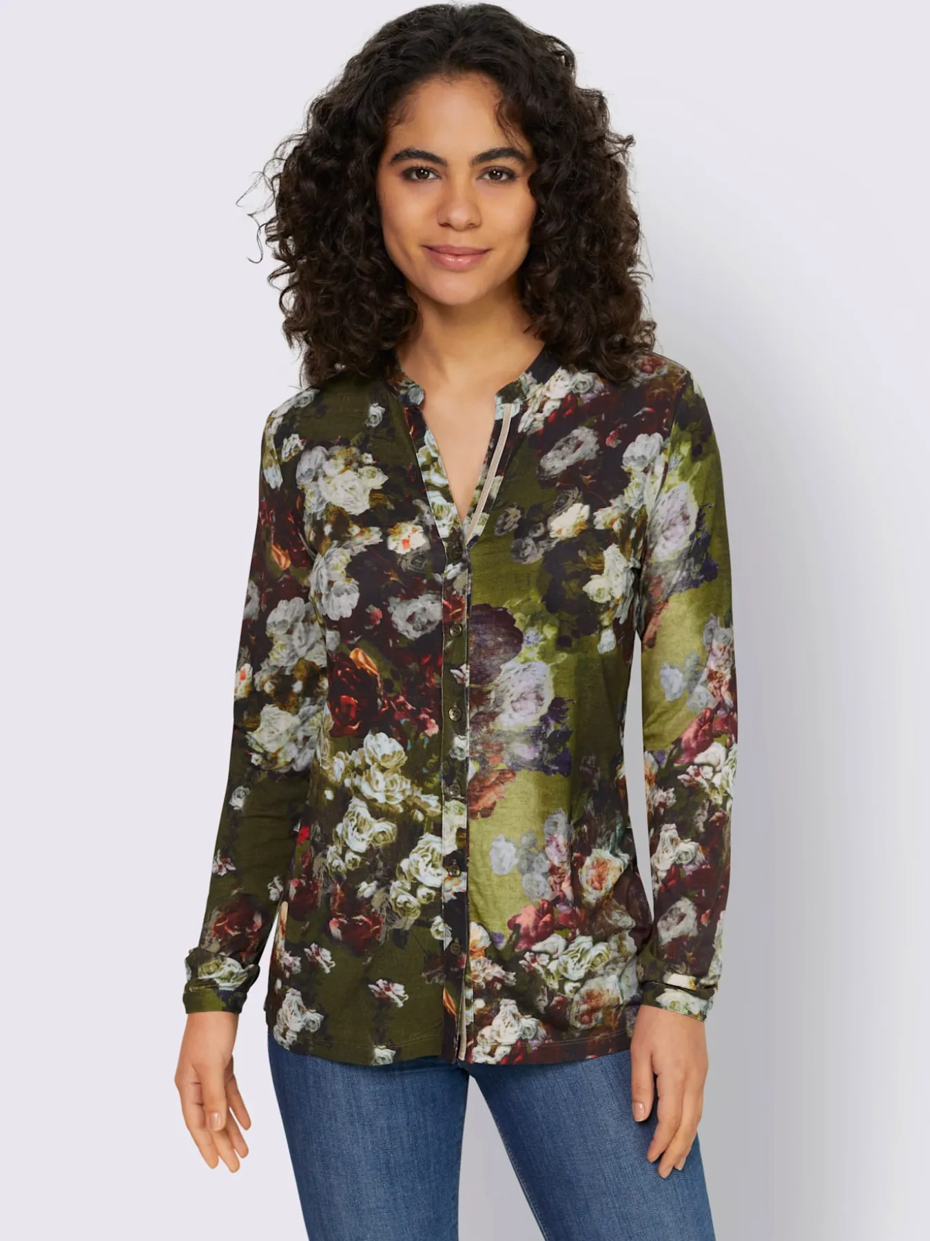 T-shirt imprimé floral tendance