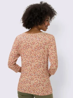 T-shirt imprimé imprimé mille fleurs
