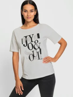 T-shirt imprimé inscription tendance