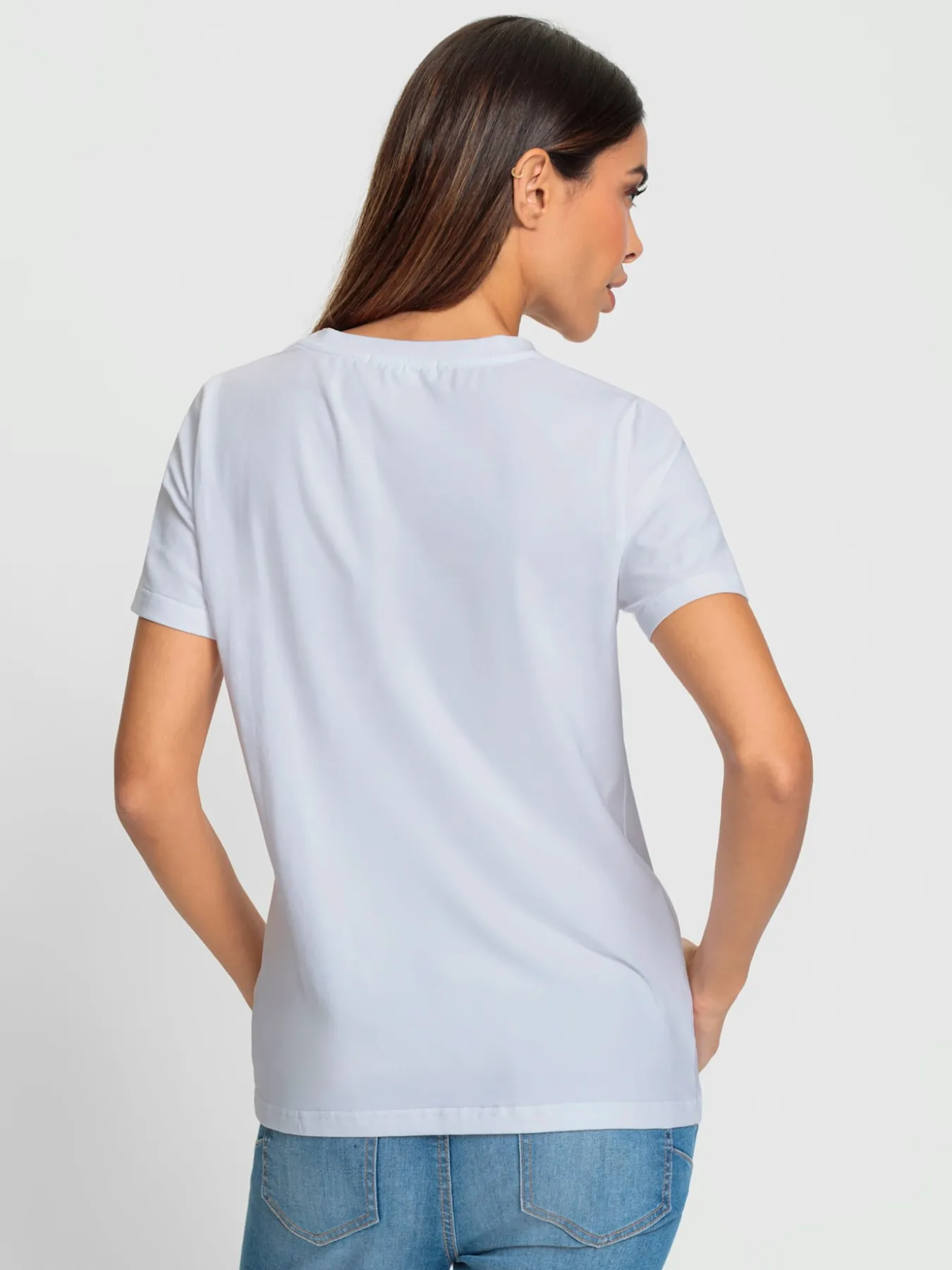 T-shirt imprimé joli imprimé devant