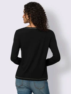 T-shirt imprimé joli imprimé feuille devant