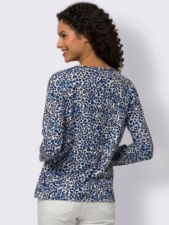 T-shirt imprimé joli motif léopard