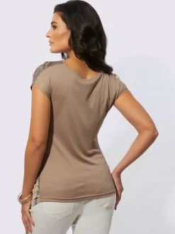 T-shirt imprimé matière facile à entretenir