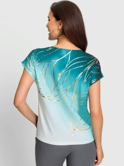 T-shirt imprimé matière supérieure facile d'entretien