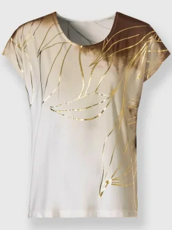 T-shirt imprimé matière supérieure facile d'entretien