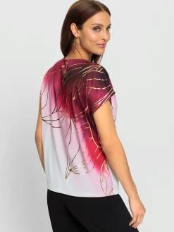 T-shirt imprimé matière supérieure facile d'entretien