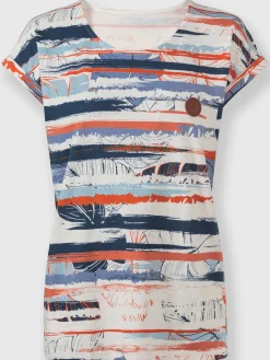 T-shirt imprimé pur coton
