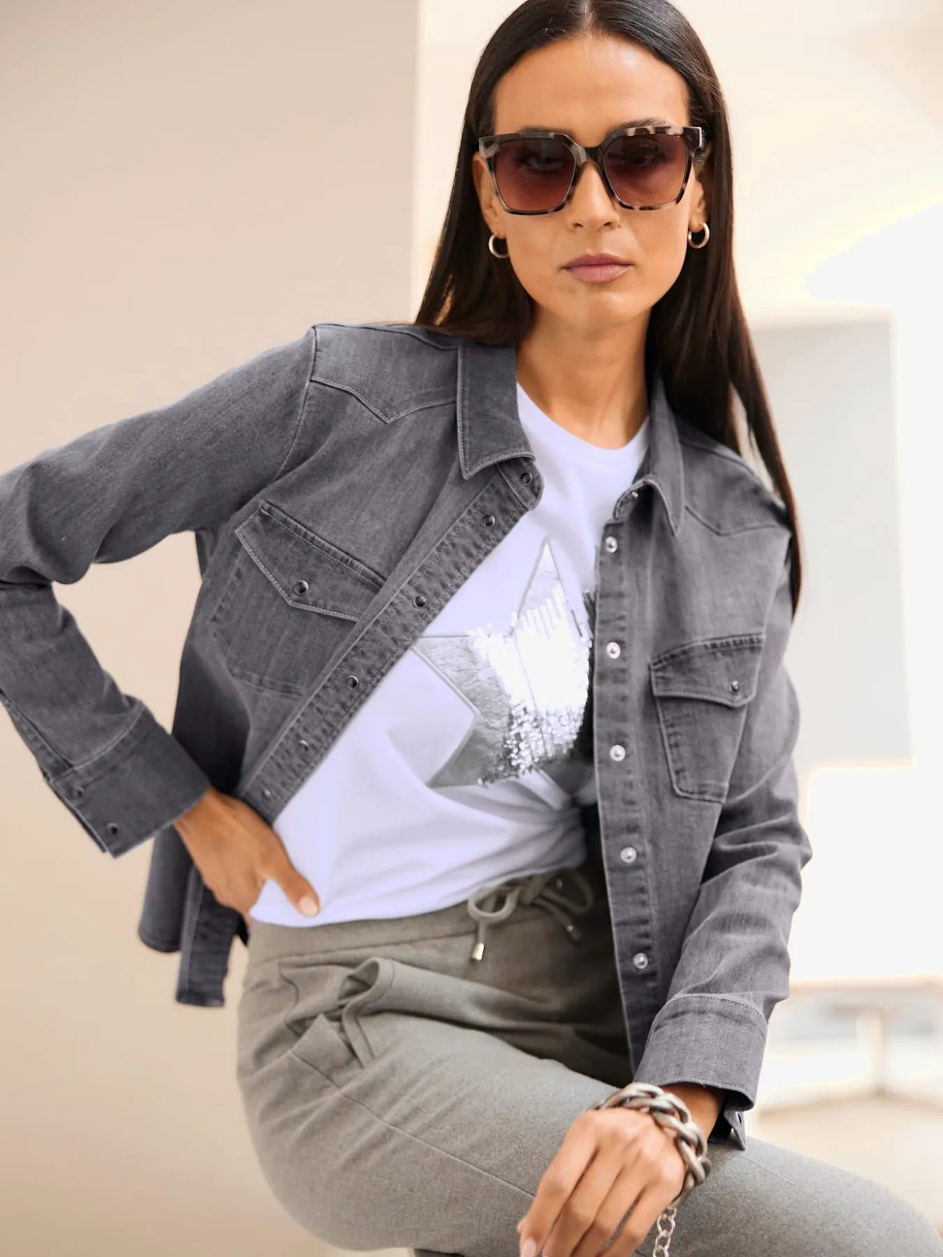 T-shirt imprimé pur coton