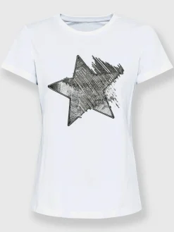 T-shirt imprimé pur coton