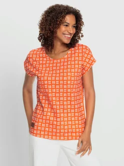 T-shirt imprimé pur coton